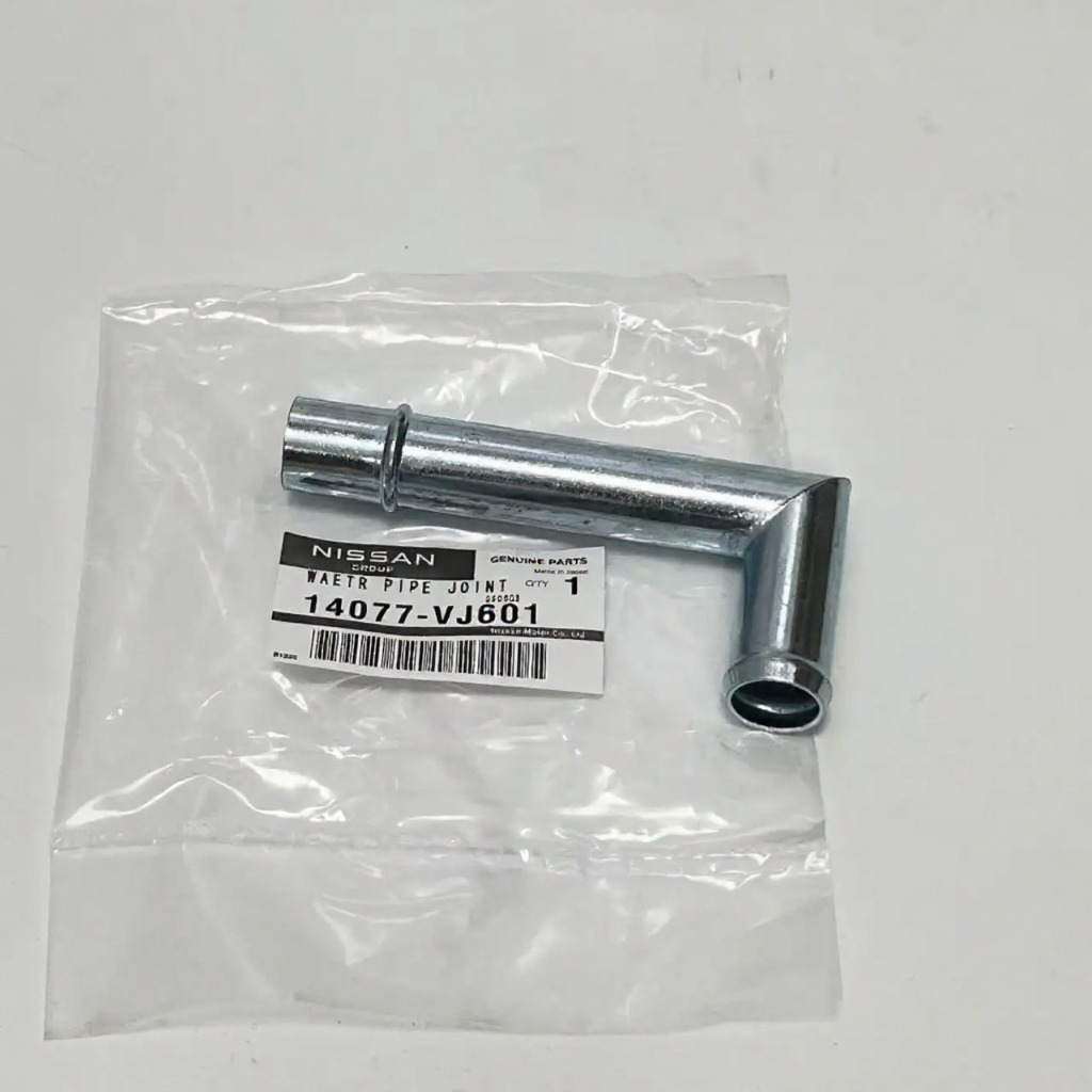 NISSAN CYLINDER BLOCK D22 KA24 OF 14077-VJ601 WATER PIPE JOINT